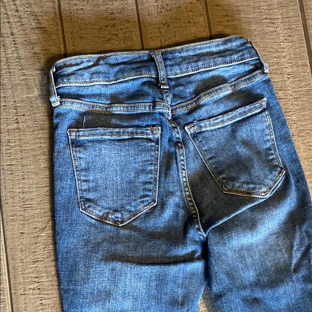 Old Navy High-Rise Rockstar Super Skinny Jeans Size 00 - Picture 4 of 4